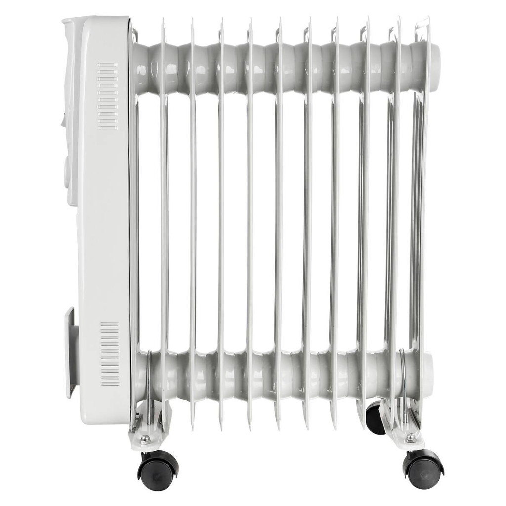 Ölradiator weiß Kunststoff Metall B/H/L: ca. 24x54,5x45 cm ca. 2000 W