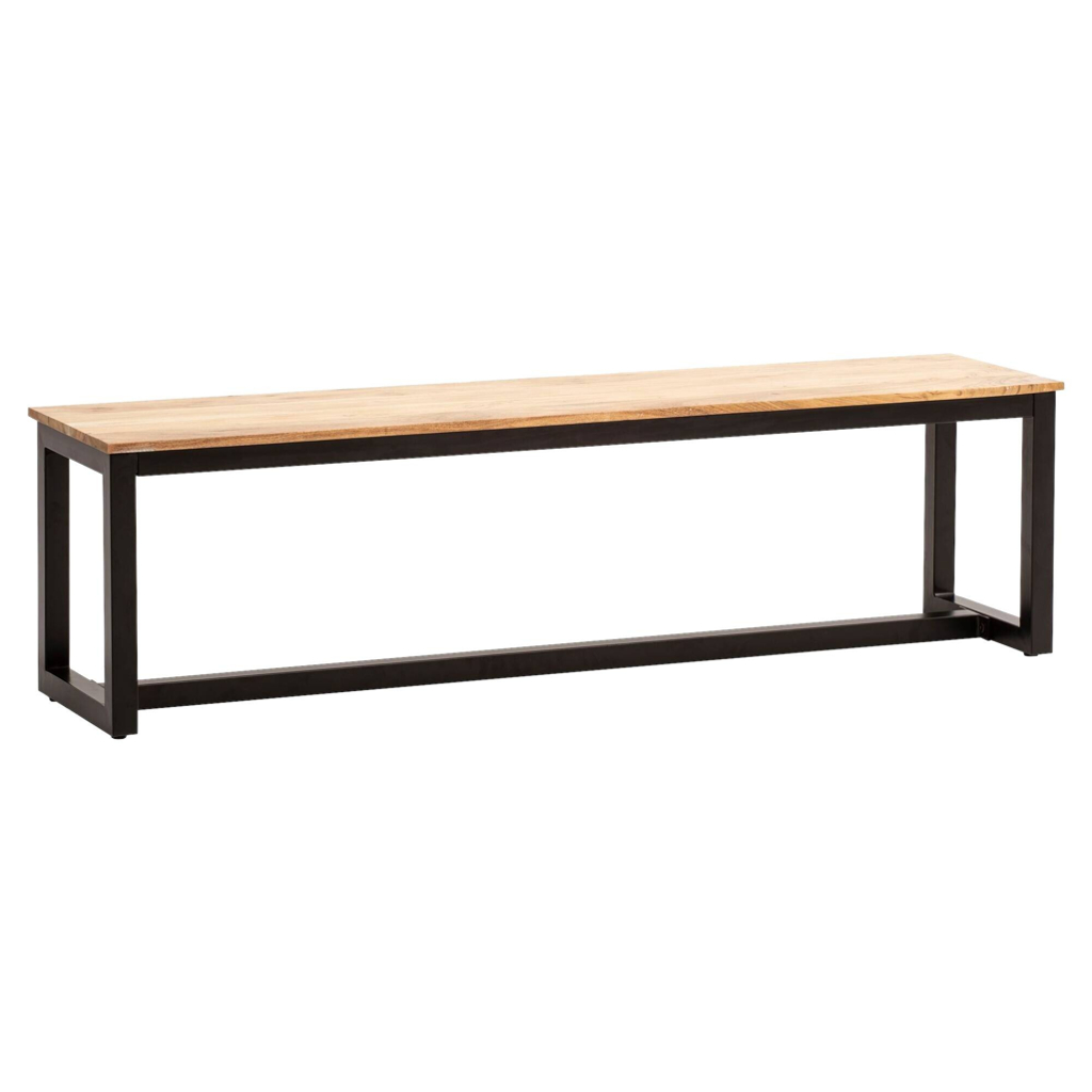 Sitzbank  braun B/H/T: ca. 120x45x40 cm