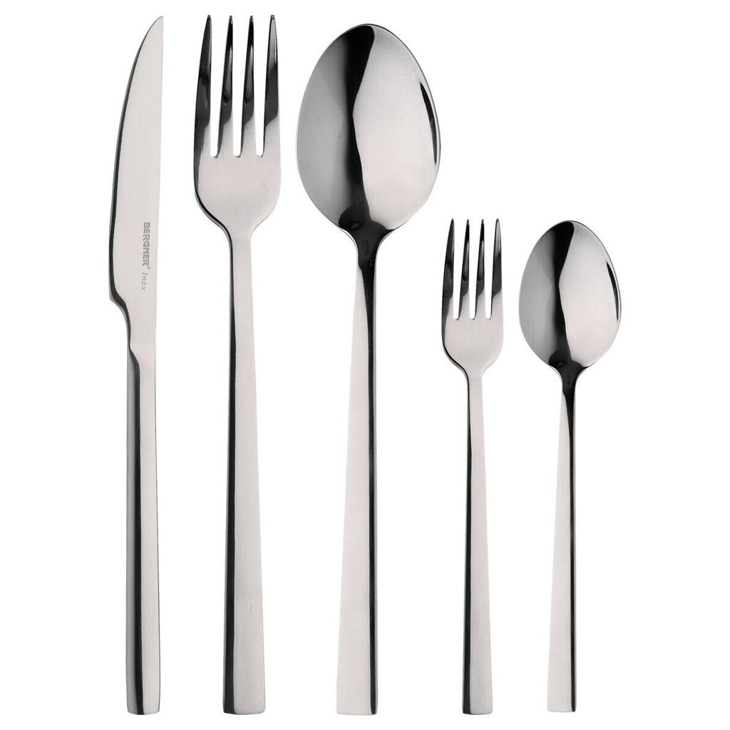 BERGNER Besteckset SOFIA silber Edelstahl 90 tlg.