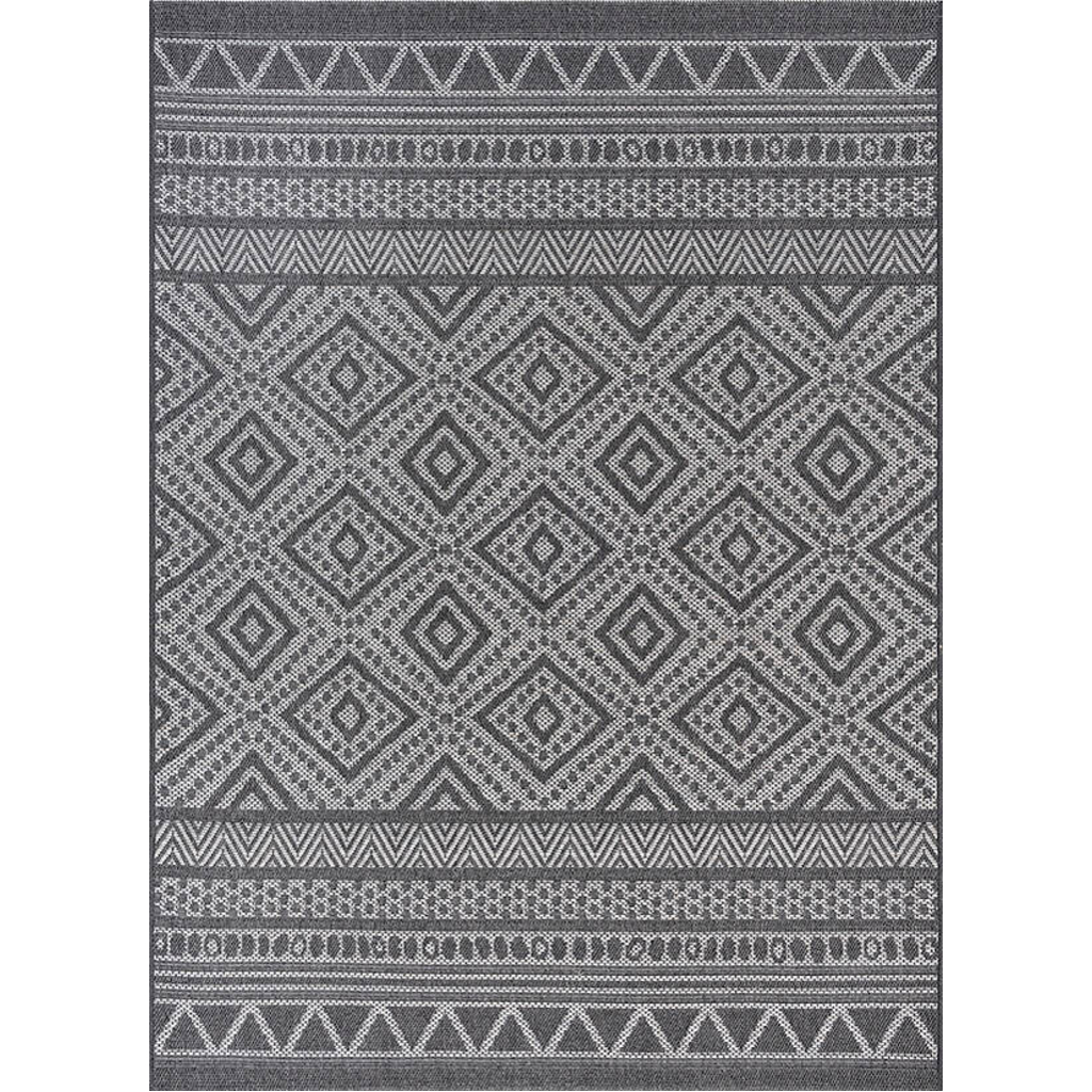 Merinos Outdoorteppich Ottowa anthrazit B/L: ca. 140x200 cm
