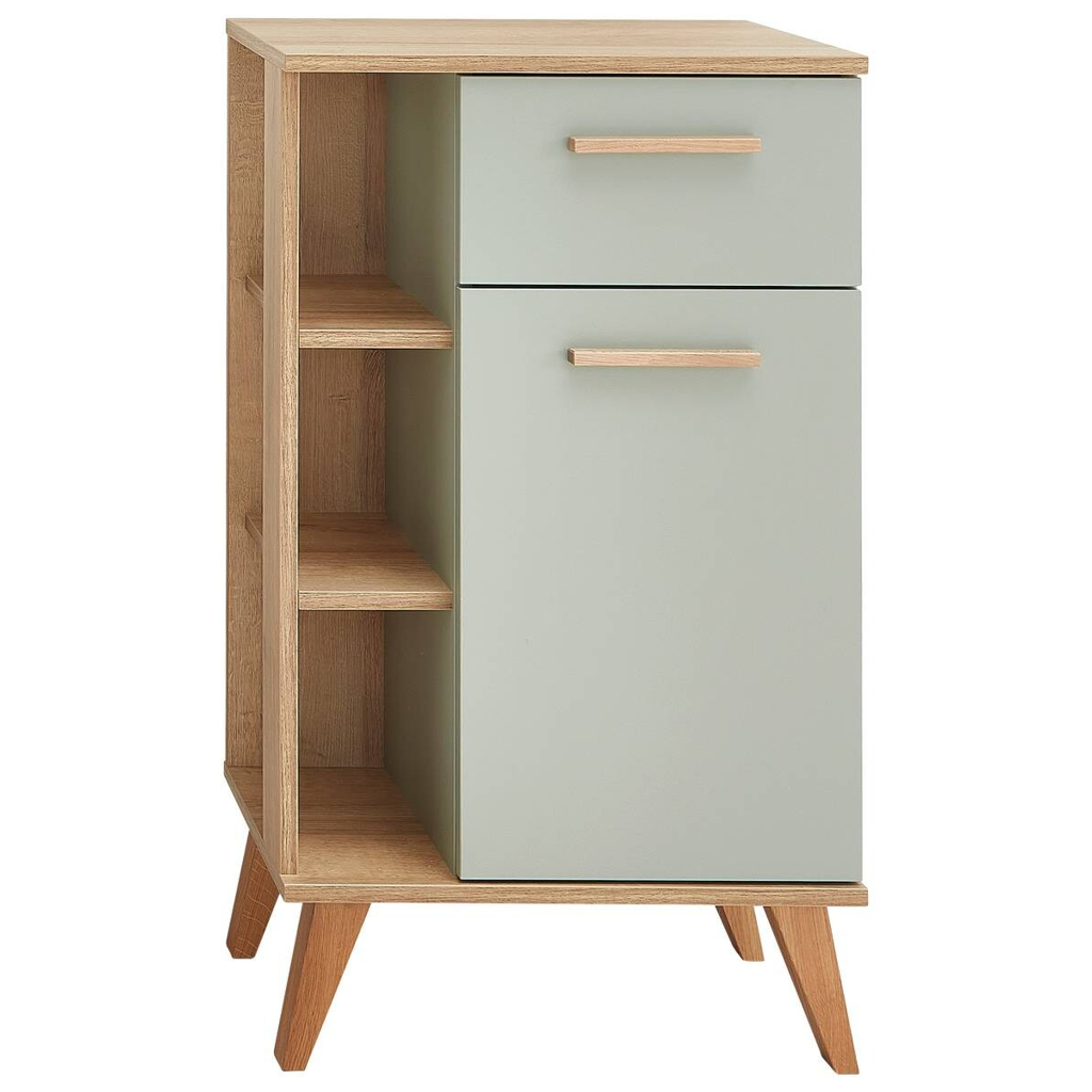 Unterschrank Quickset 963 salbei Nachbildung Eiche Riviera Nachbildung B/H/T: ca. 50,5x89,5x33 cm