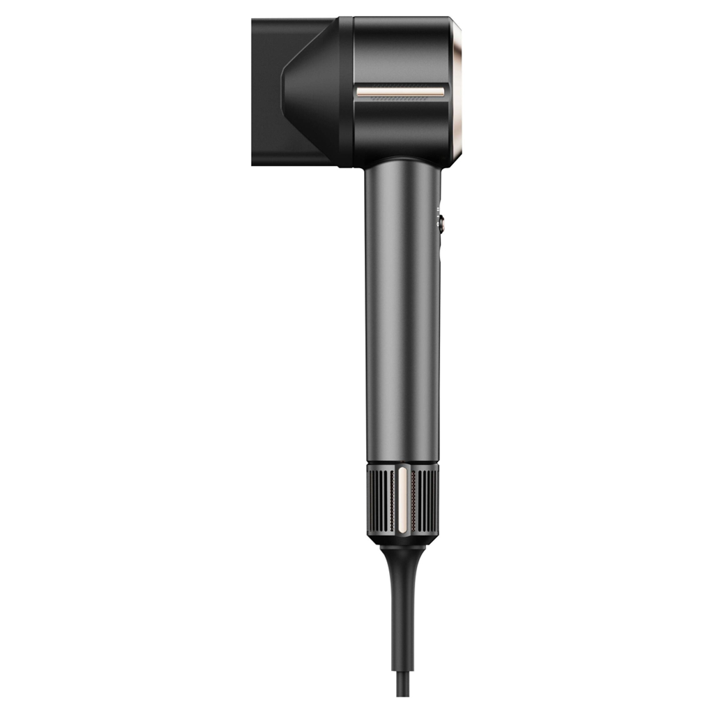 Emerio Haartrockner schwarz Kunststoff Metall B/H/L: ca. 8,5x31x11 cm