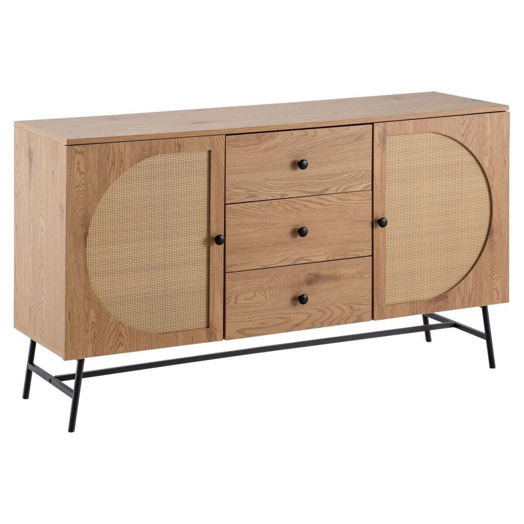 Sideboard natur Eiche Optik B/H/T: ca. 140x80x40 cm