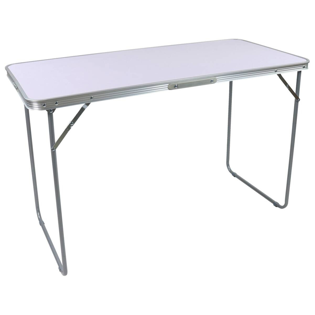 VCM Campingtisch Galdas weiß Metall B/H/T: ca. 110x70x53 cm