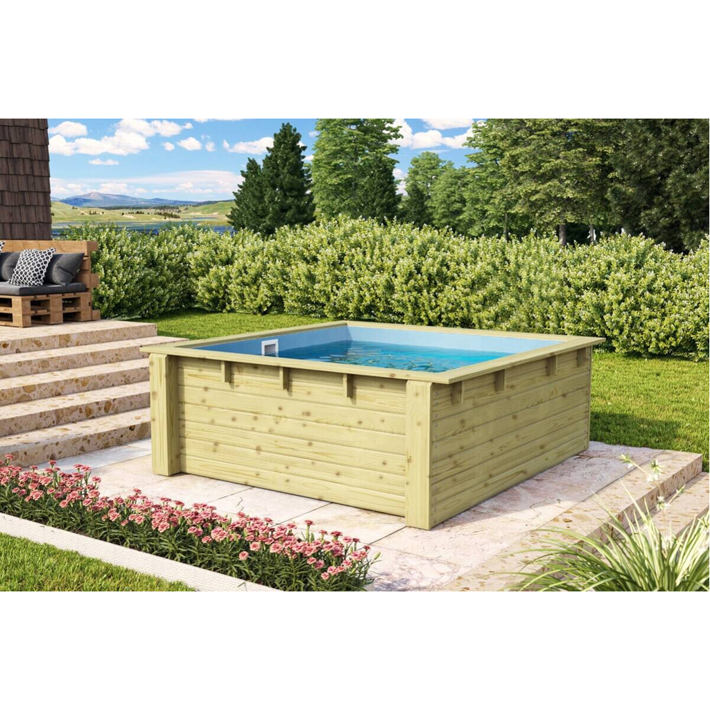 Karibu Pool Skipper B/H/T: ca. 220x78x220 cm