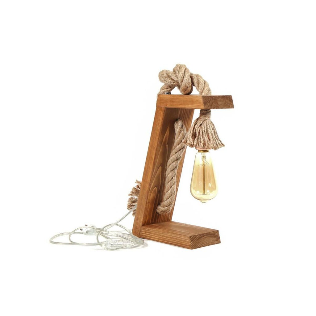 Opviq Tischleuchte gold braun B/H/L: ca. 35x10x20 cm E27 1 Brennstellen