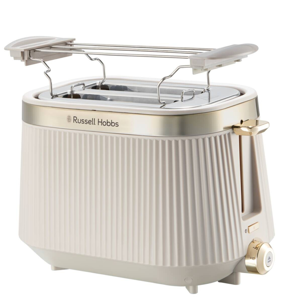 Russel Hobbs Toaster beige Edelstahl Kunststoff B/H/L: ca. 18x19x27 cm