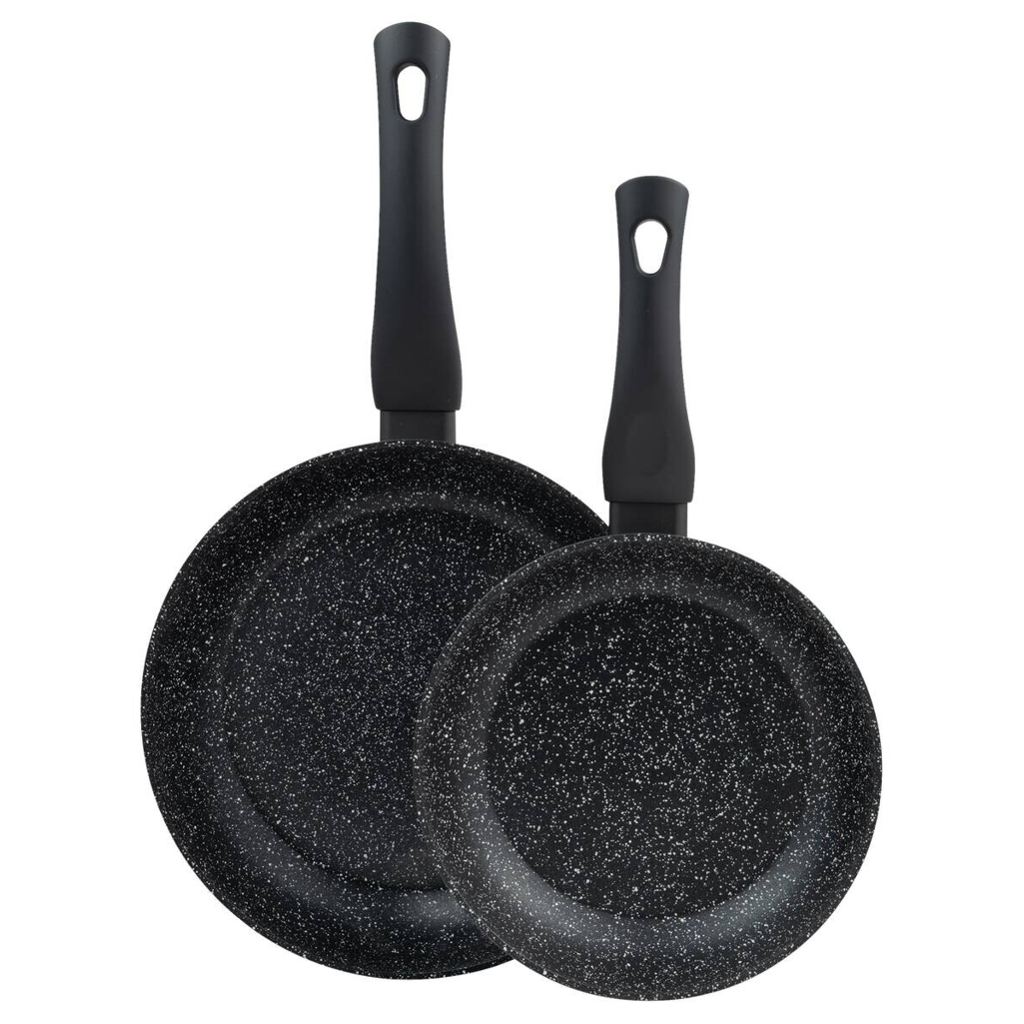SAN IGNACIO Pfannen-Set IBON BLACK schwarz Aluminium 2 tlg.