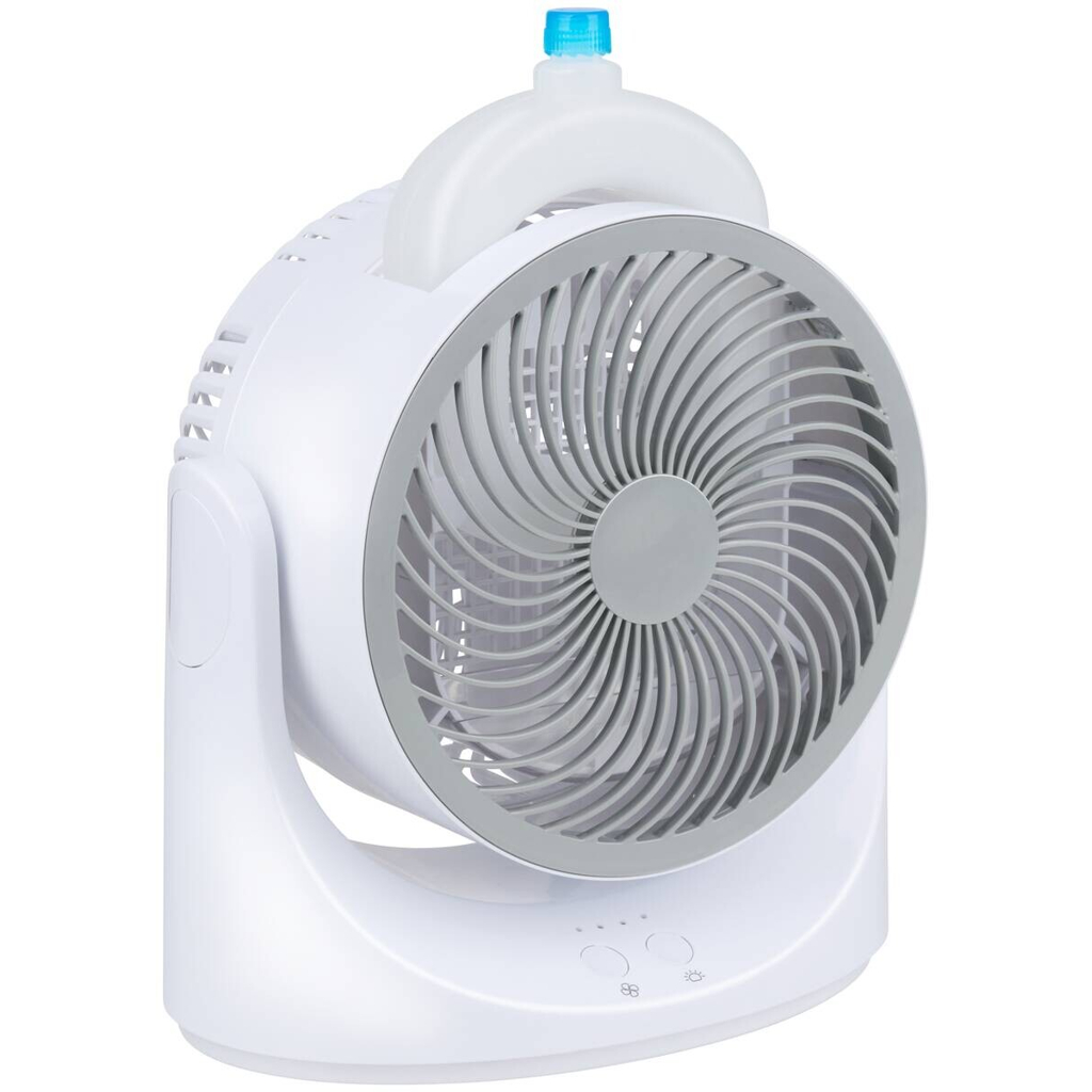 Tischventilator 871125243611 weiß Kunststoff B/H/L: ca. 12x19,5x24 cm