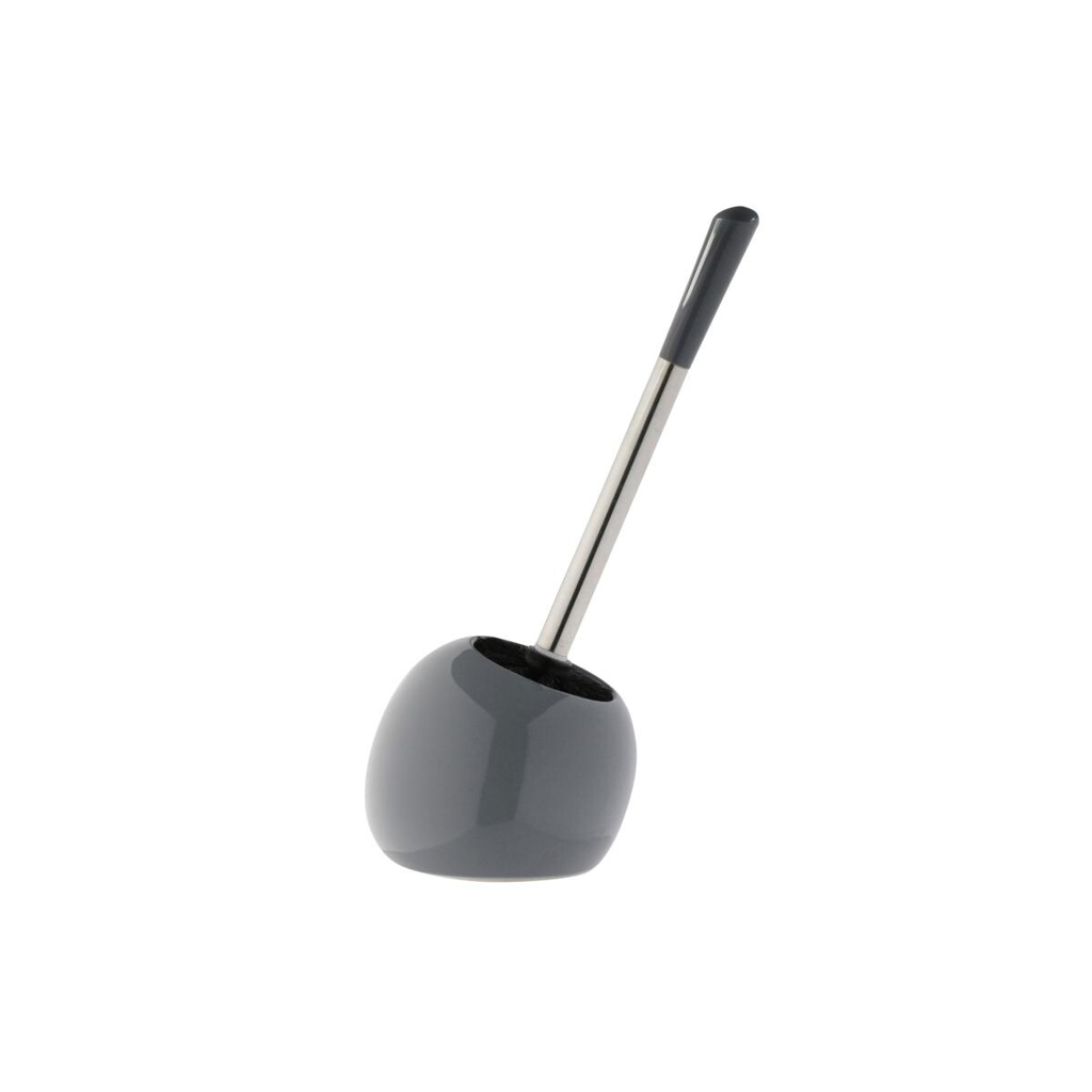 Axentia WC-Garnitur Pisa anthrazit silber Keramik 506976701