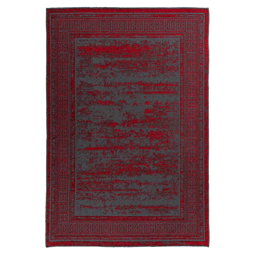 Kayoom Flachflorteppich Kalea 325 rot B/H/L: ca. 120x0,8x170 cm