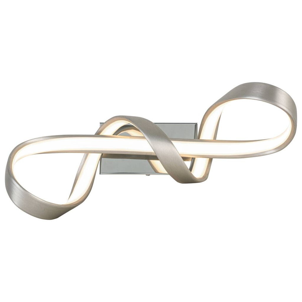 Nolo LED Deckenleuchte Jonathan Chrom Kunststoff Metall B/H/L: ca. 12x16x40 cm 1 Brennstellen