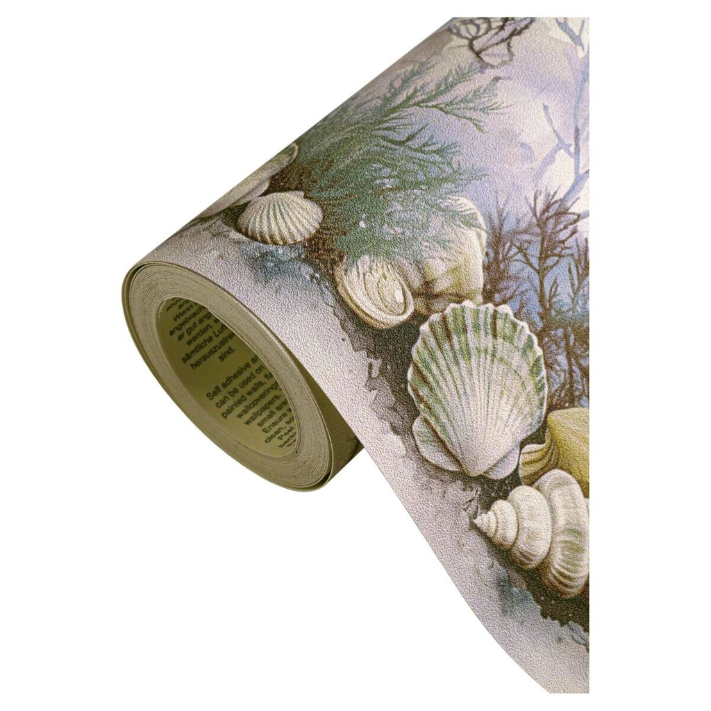 A.S.Creation Bordüre blau beige B/H/D: ca. 17x500x6,8 cm