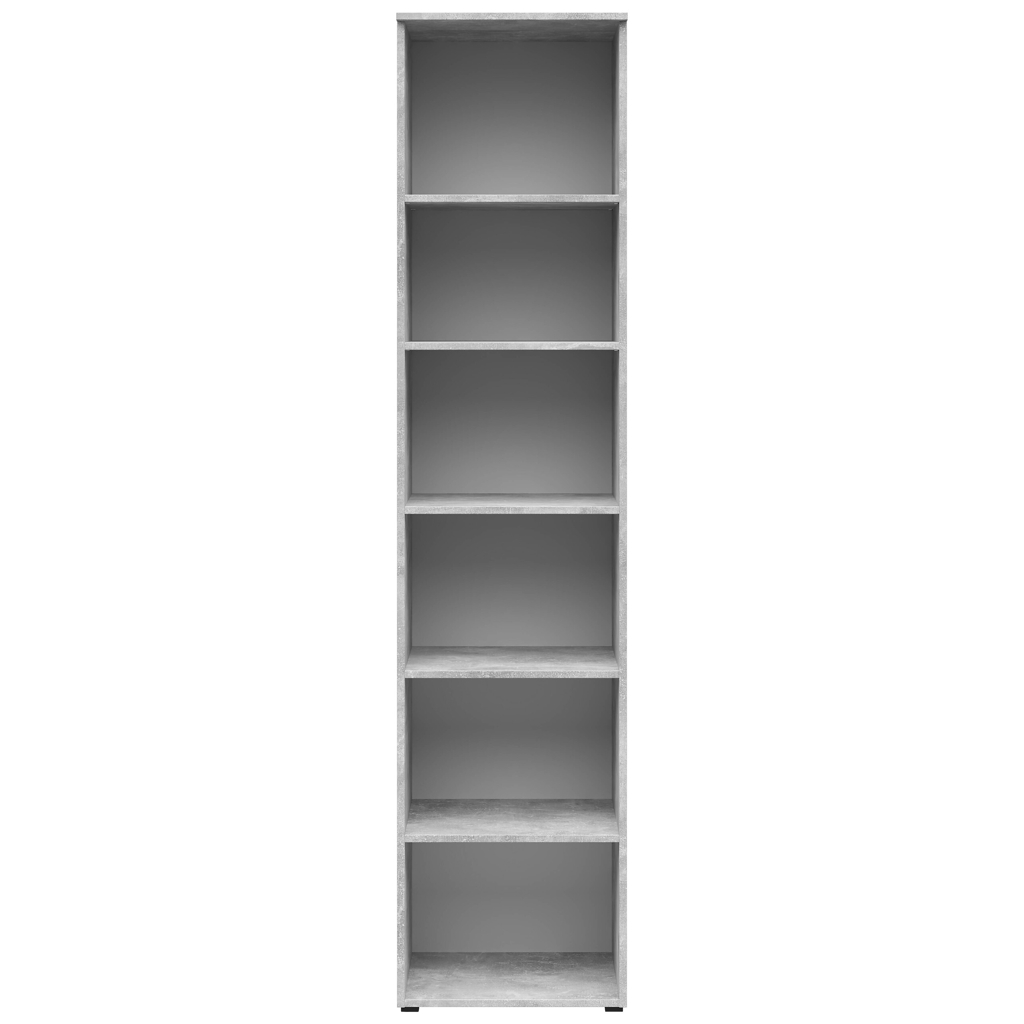 Regal Multi-Stauraum Typ 19 Beton Optik B/H/T: ca. 45x195x40 cm