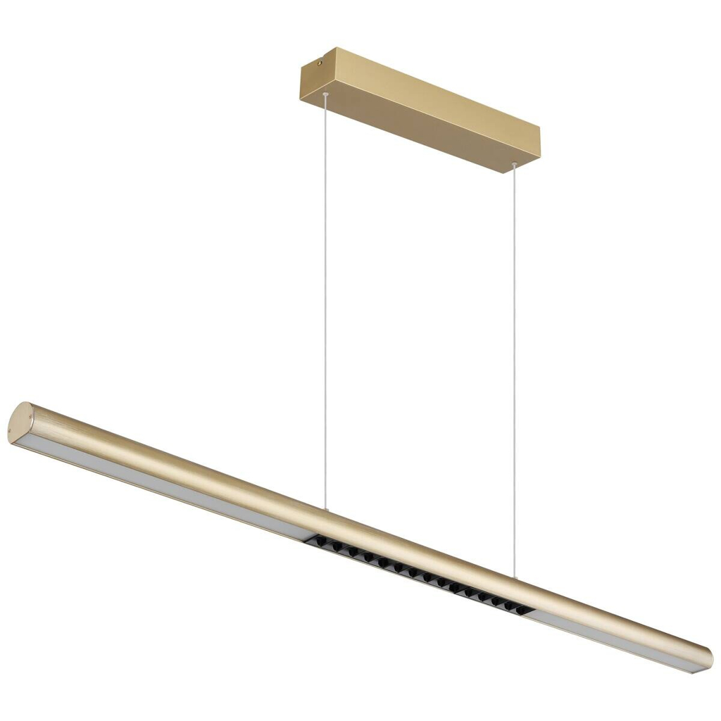 GLOBO Pendelleuchte Metall Aluminium B/H/T/L: ca. 8x150x120x120 cm 1 Brennstellen