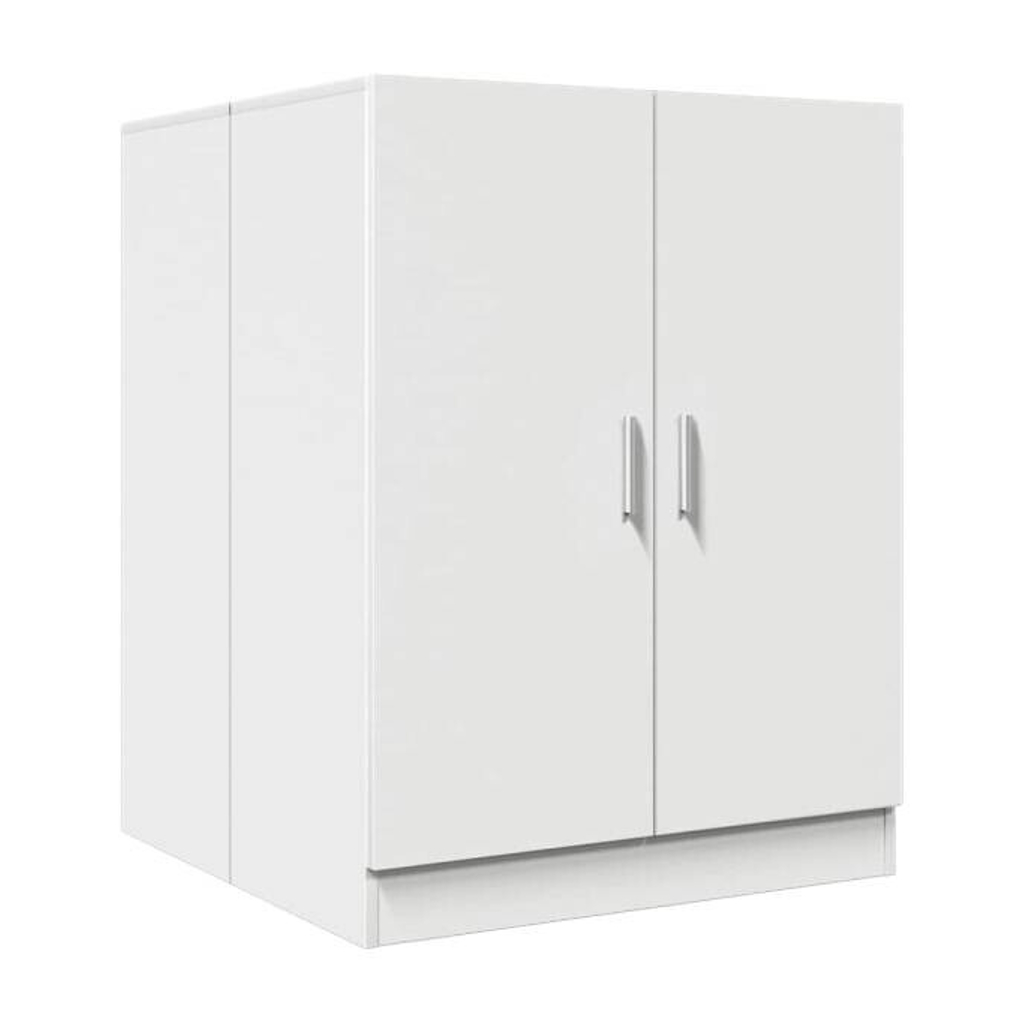 vidaXL Waschmaschinenschrank weiß B/H/T: ca. 71x91,5x71,5 cm