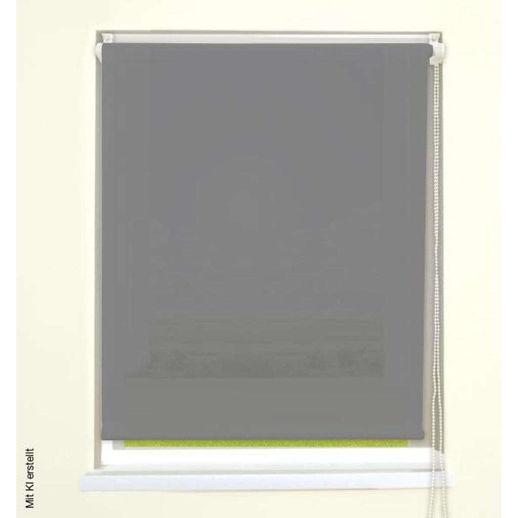 Sensation Klebe-/Klemmrollo grau B/L: ca. 45x150 cm