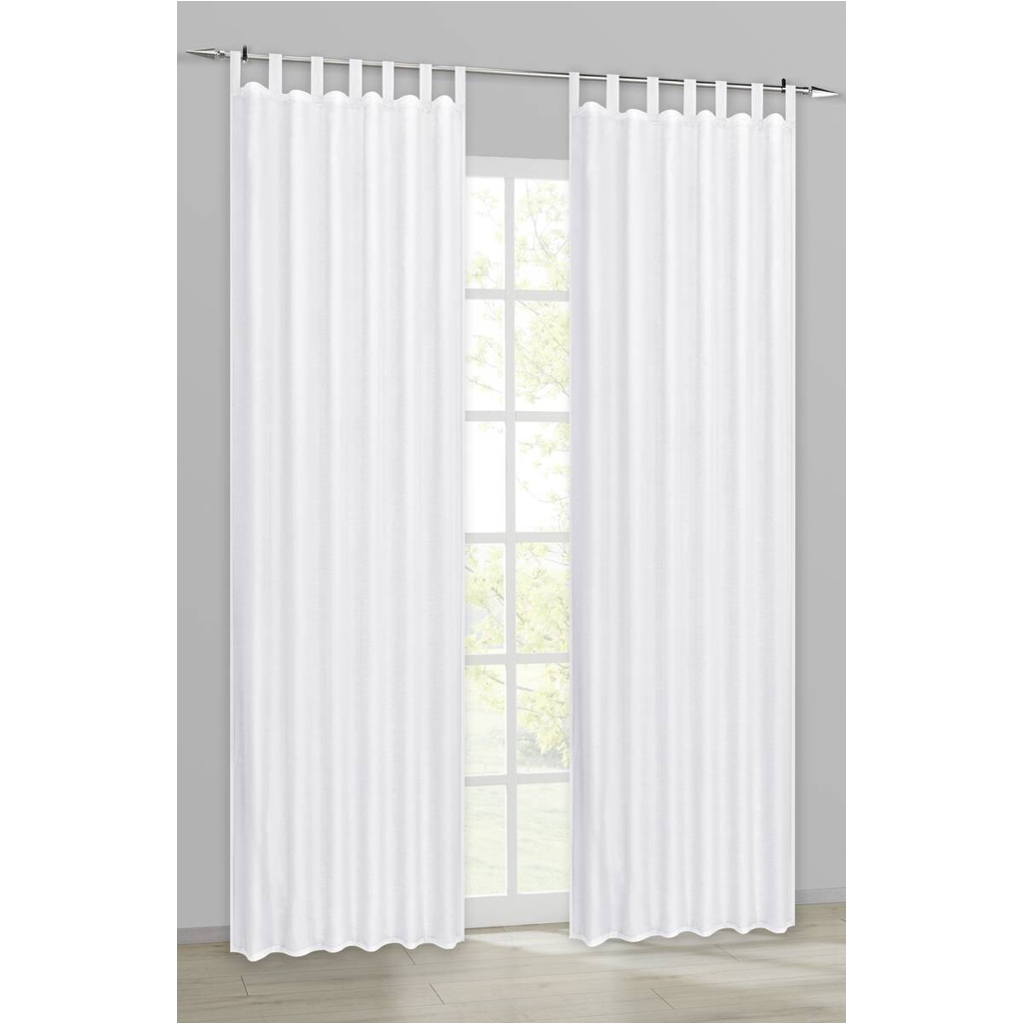 ACUS design collection Kombivorhang Pearl weiß B/L: ca. 135x245 cm