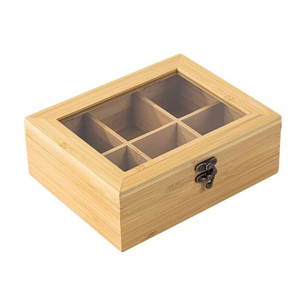 HI Bambus-Teebox natur Bambus
