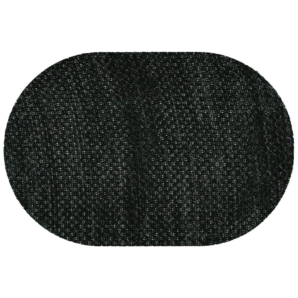 Platzset schwarz Polyester B/L: ca. 45x30 cm