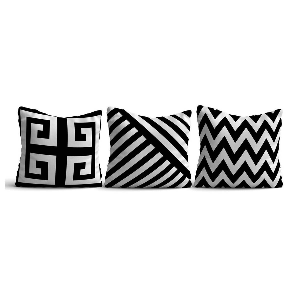 Kissenbezug mehrfarbig Polyester B/L: ca. 43x43 cm