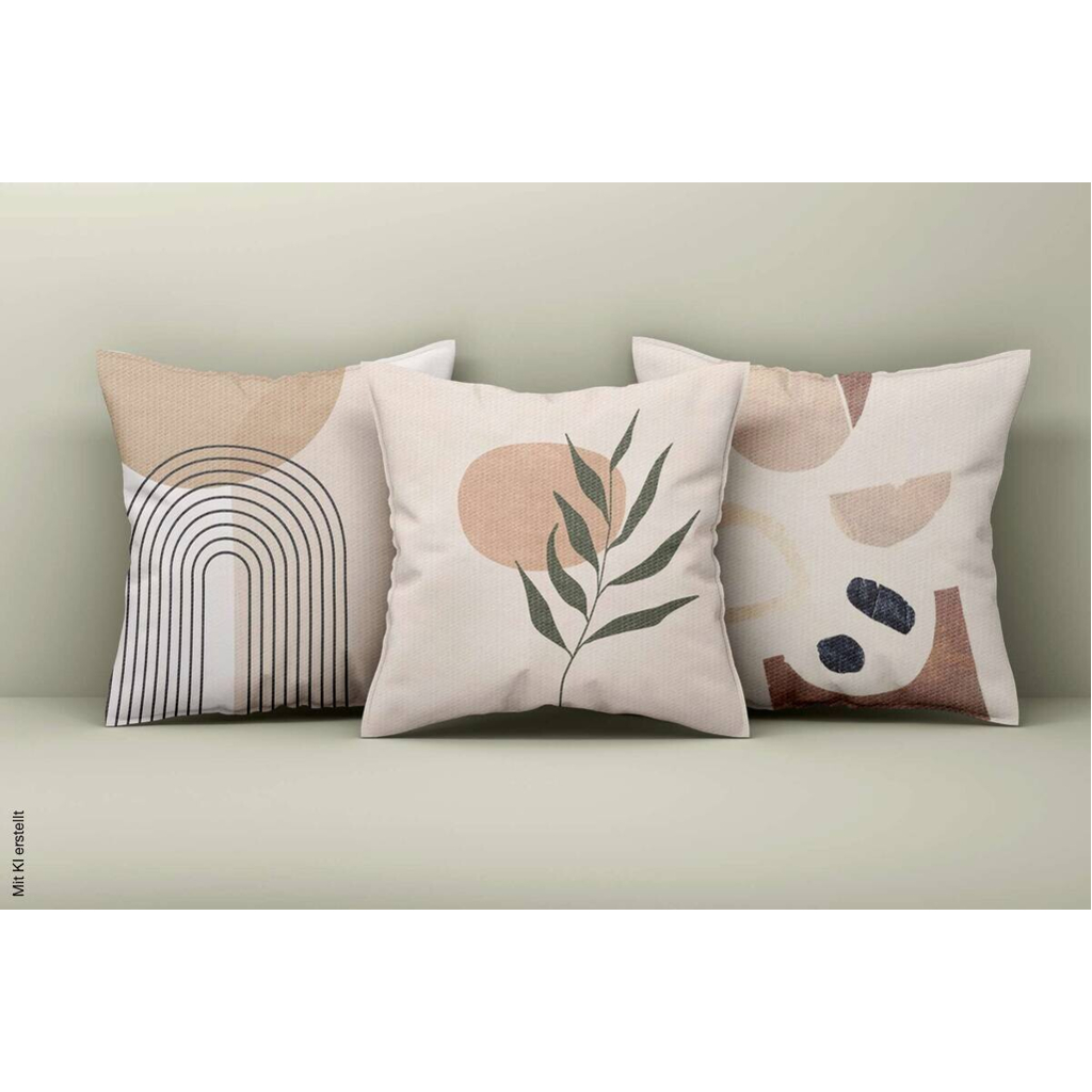 Evila Originals Kissenbezug mehrfarbig Polyester B/L: ca. 43x43 cm 602445000