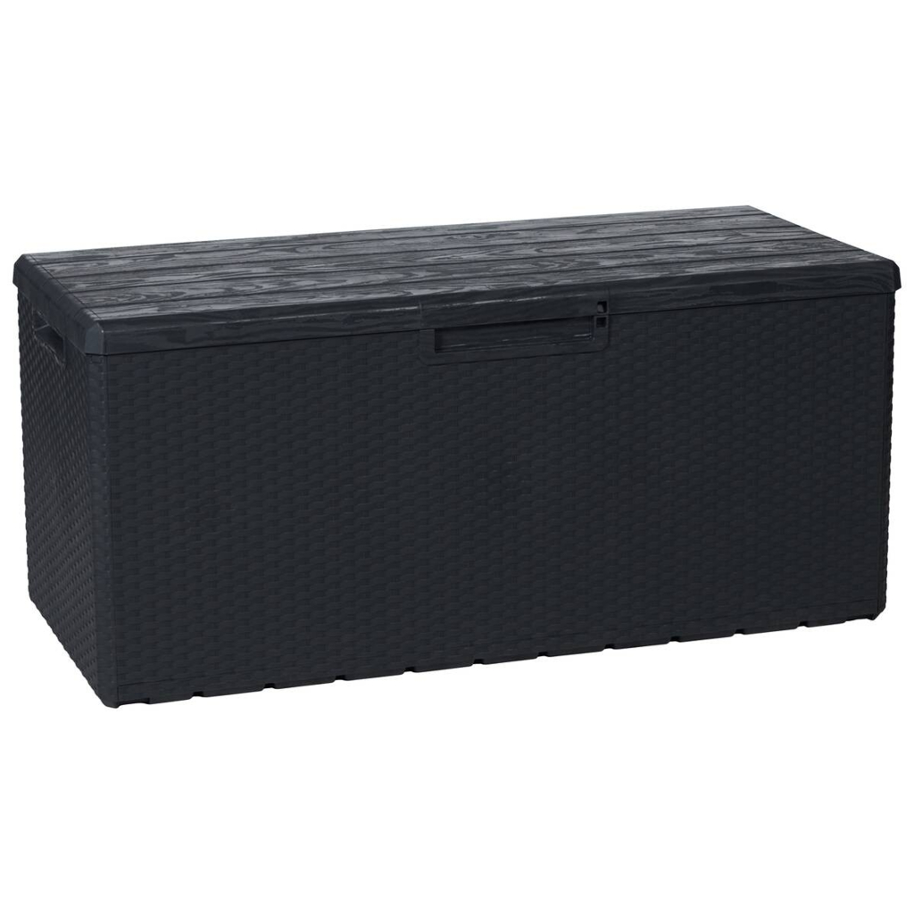 Toomax Aufbewahrungsbox Portofino 340 anthrazit Kunststoff B/H/T: ca. 124x56x54 cm
