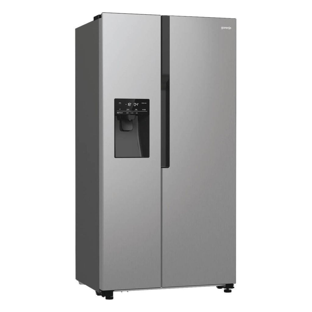 Gorenje Side-by-Side NRR9ESXL Edelstahloptik B/H/T: ca. 92x179x70 cm