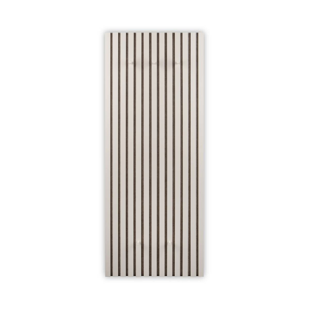 Wandpaneel Grace sand MDF Filz B/H/T: ca. 50x125x7 cm
