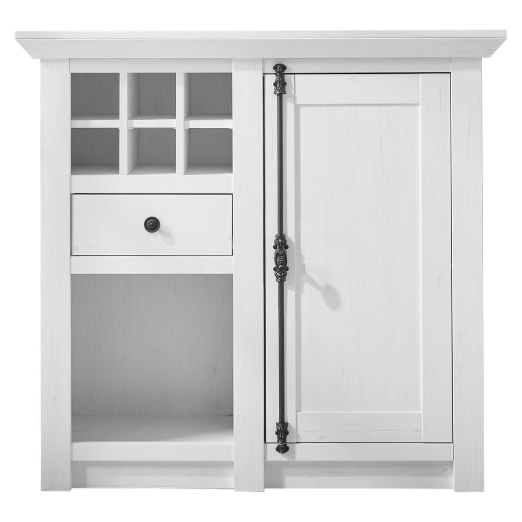 Sideboard Westerland weiß B/H/T: ca. 105x100x45 cm