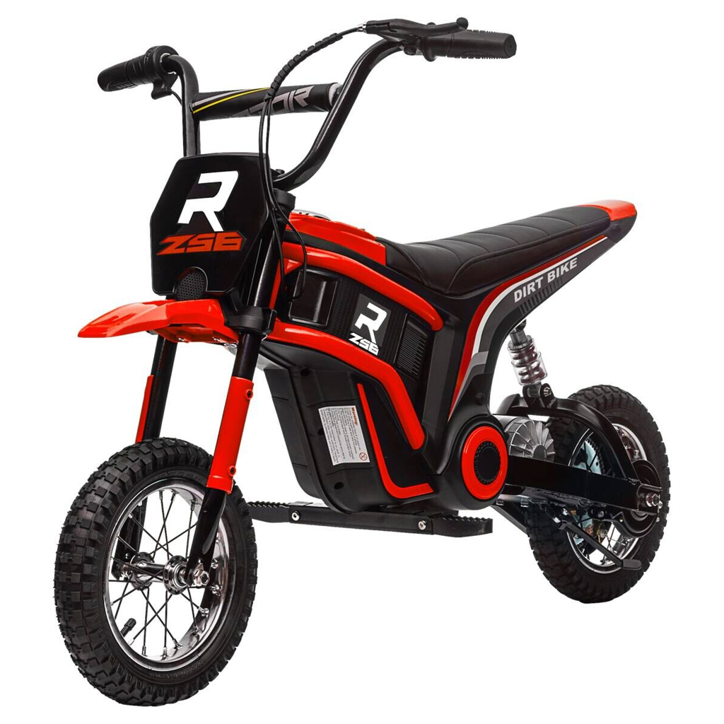 HOMCOM Kindermotorrad rot B/H/L: ca. 64x76,5x119 cm
