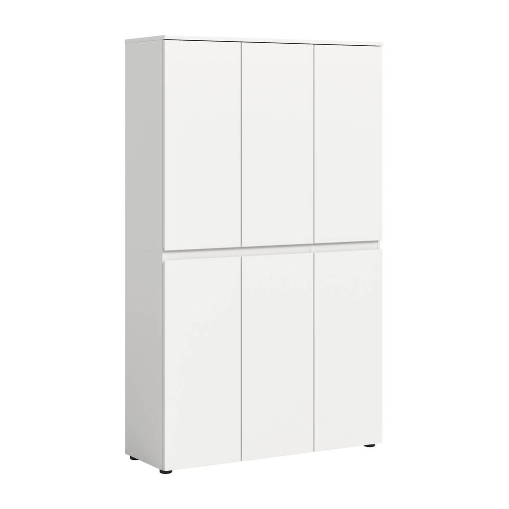 Schrank SCARPA weiß B/H/T: ca. 105x175x37 cm