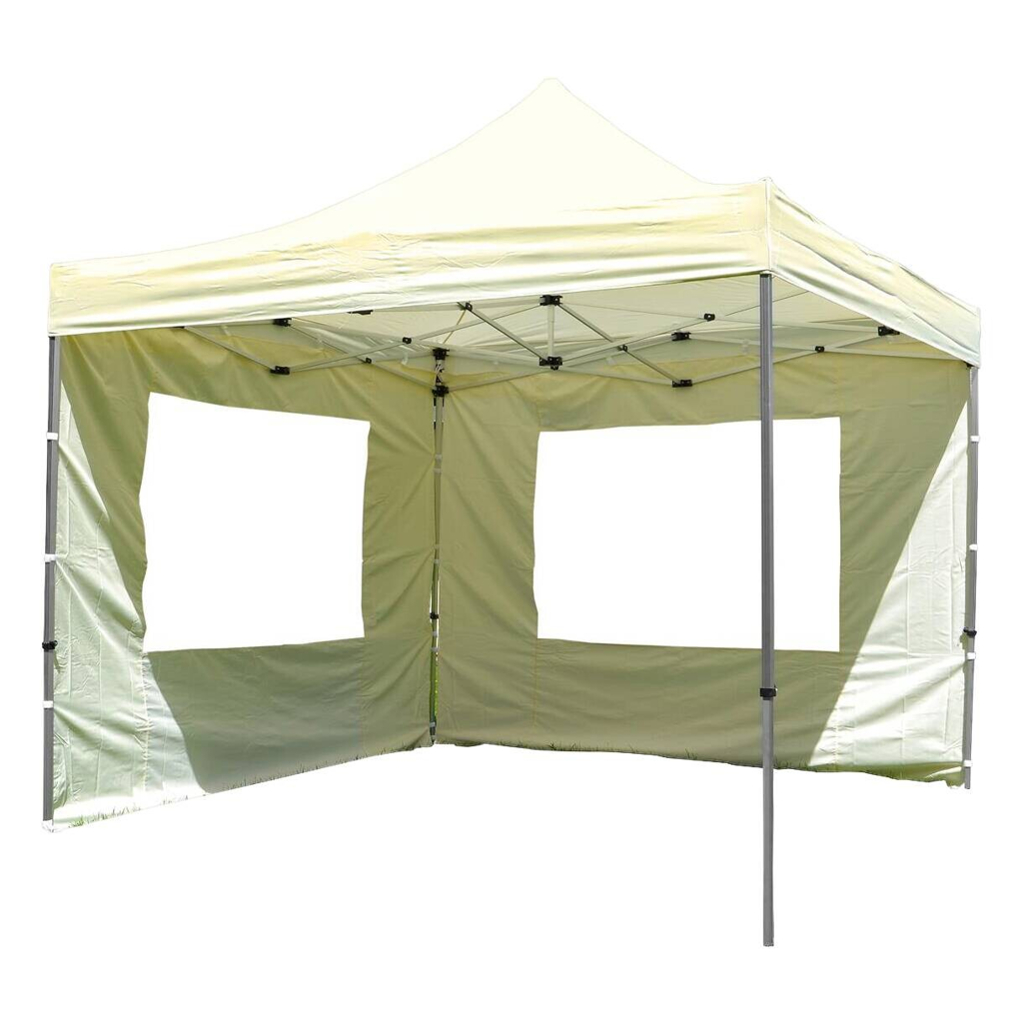 VCM Pavillon PROFI weiß Metall B/H/L: ca. 300x220x300 cm