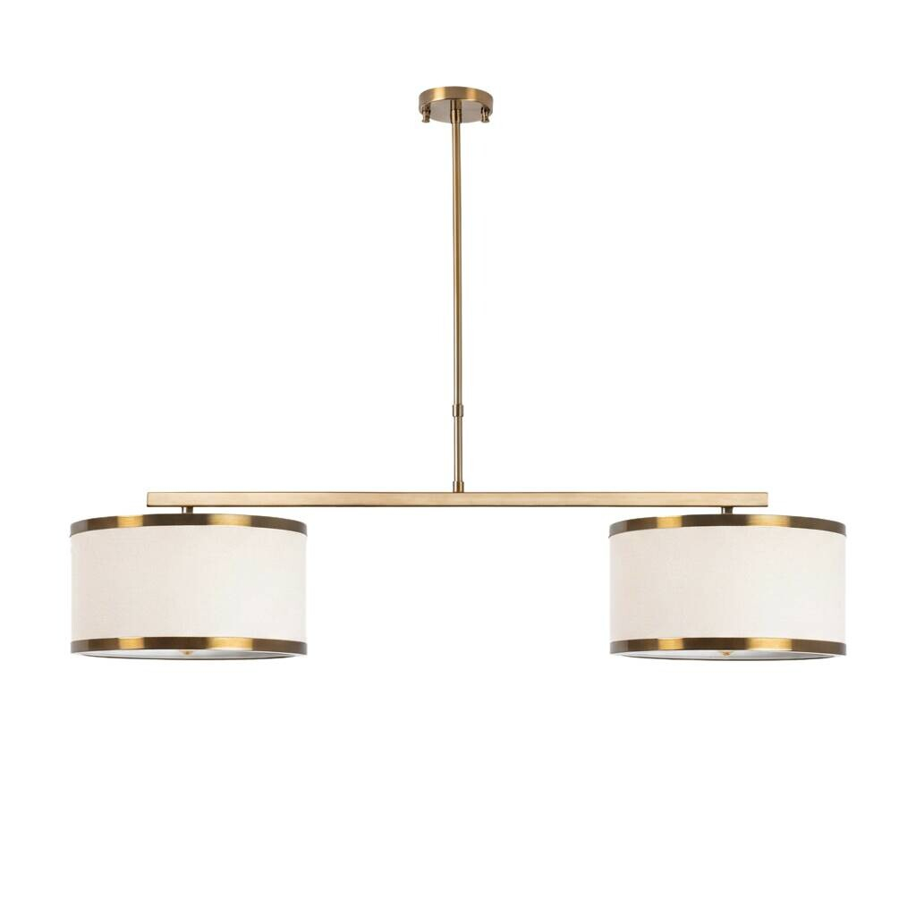 Opviq Pendelleuchte Way-11620 B/H/T/L: ca. 100x75x30x100 cm E27 2 Brennstellen