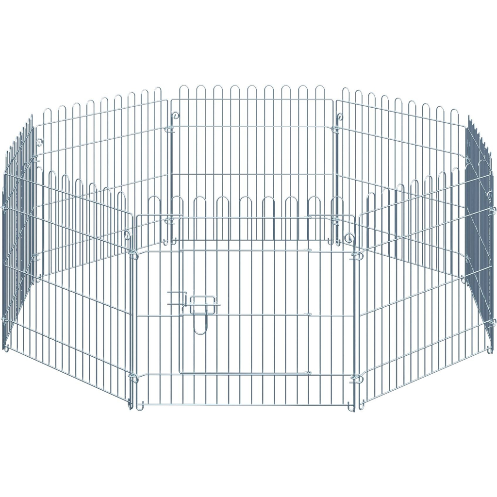 PawHut Tier-Zubehör silber Polypropylen H/L: ca. 63x60 cm