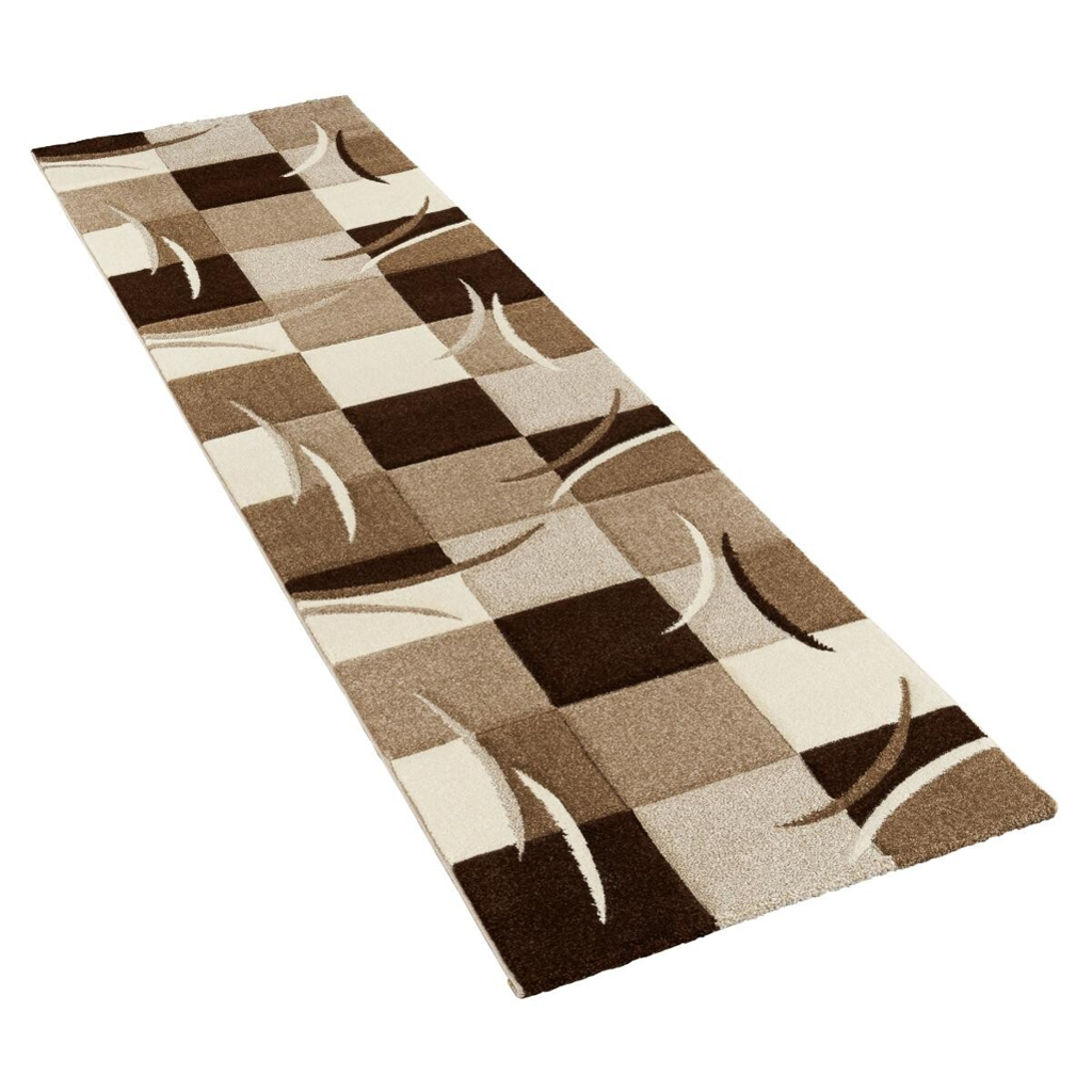 Webteppich Casino braun B/L: ca. 80x300 cm