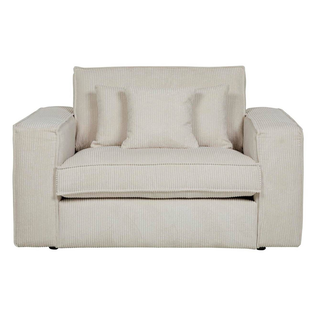 Sessel Marlon beige Microfaser B/H/T: ca. 144x90x110 cm