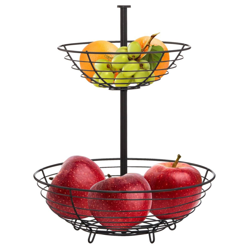 Etagere schwarz Eisen B/H/L: ca. 30x40x30 cm