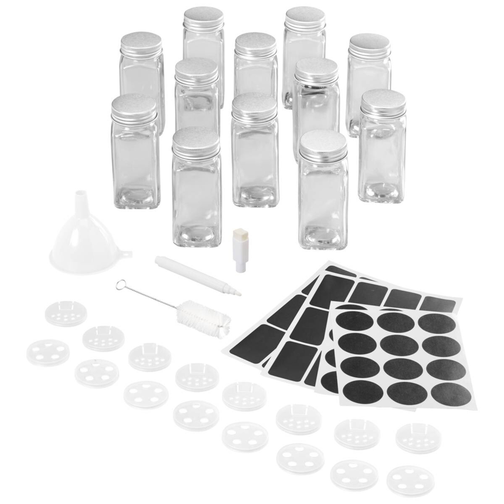 Metaltex Gewürzstreuer transparent Glas