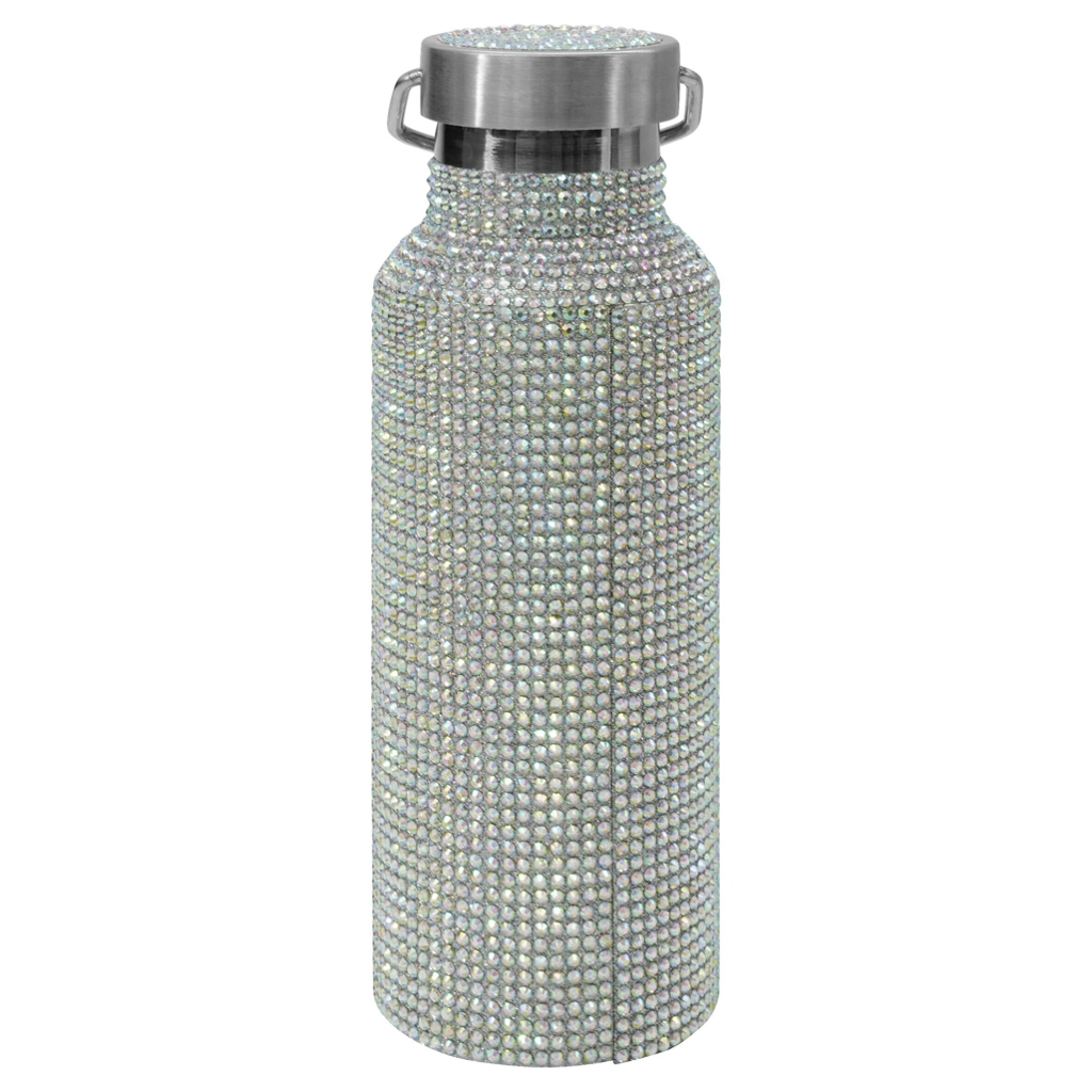 Fackelmann Trinkflasche silber Edelstahl