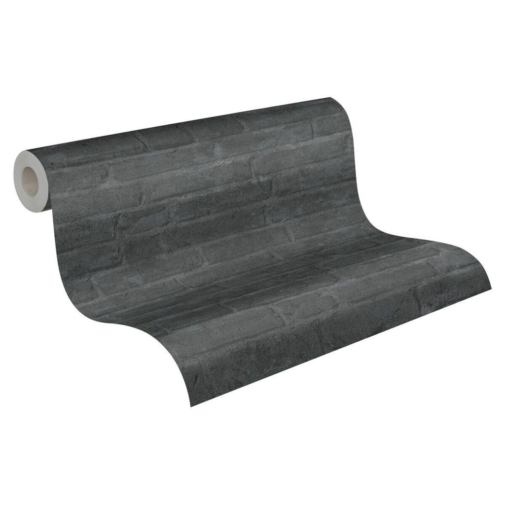 A.S.Creation Vliestapete anthrazit grau schwarz B/H/D: ca. 53x1005x8,3 cm