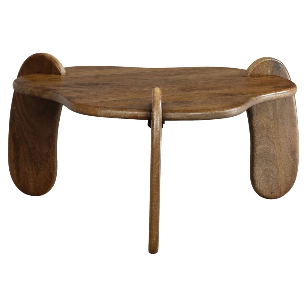 Couchtisch braun B/H/T: ca. 78x40x78 cm