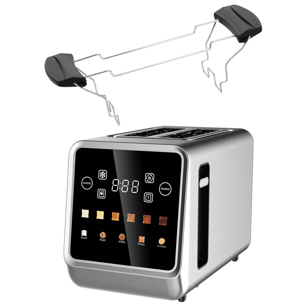 Emerio Toastautomat TO-132741.1 Edelstahl Metall Kunststoff B/H/T: ca. 20x21x31 cm