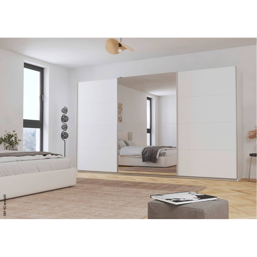 Kleiderschrank Kulmbach Alpinweiß B/H/T: ca. 360x210x62 cm