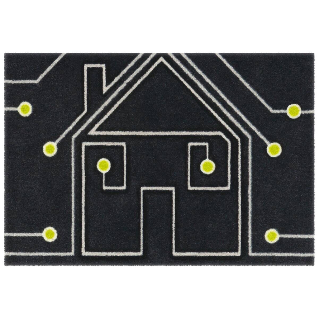 Arte Espina Kurzflorteppich Living Mat 60 anthrazit B/L: ca. 64x168 cm