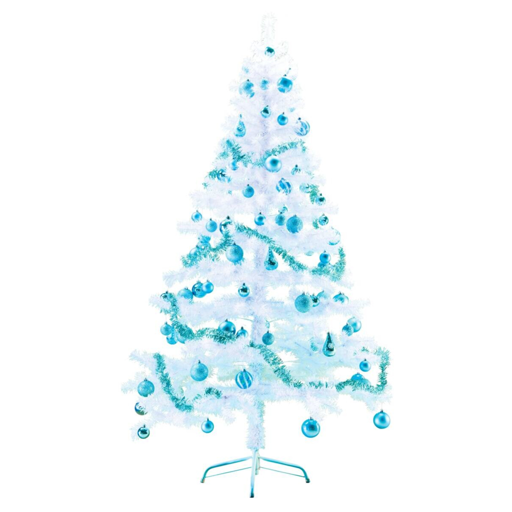 HI Weihnachtsbaum weiß Kunststoff H: ca. 150 cm