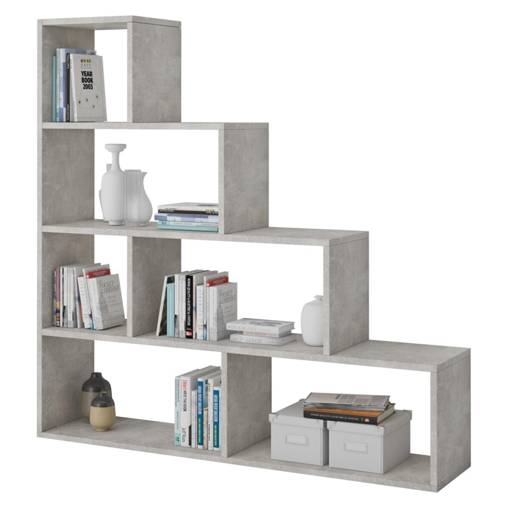 Stufenregal Vico 3 Beton Optik B/H/T: ca. 148x149x33 cm