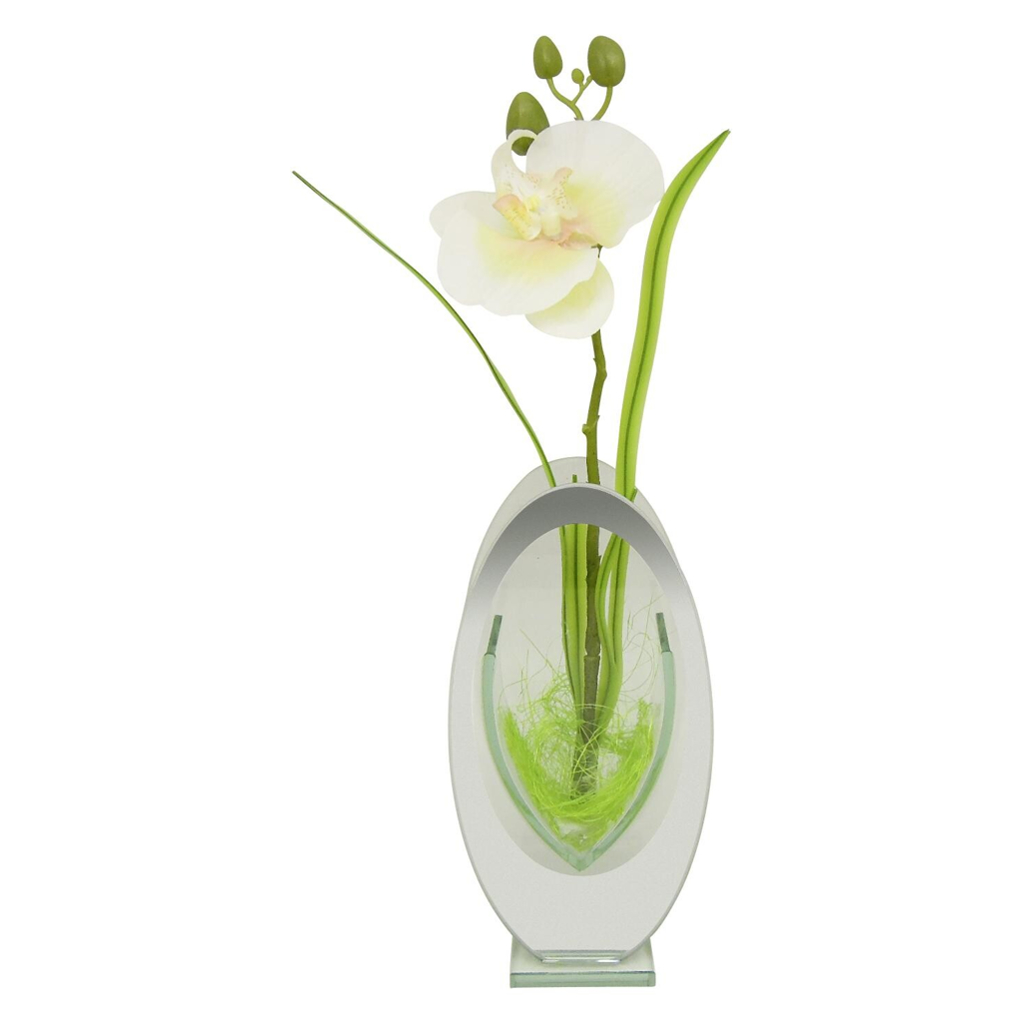 POCOline Vase klar Glas B/H/L: ca. 6x28,5x14 cm
