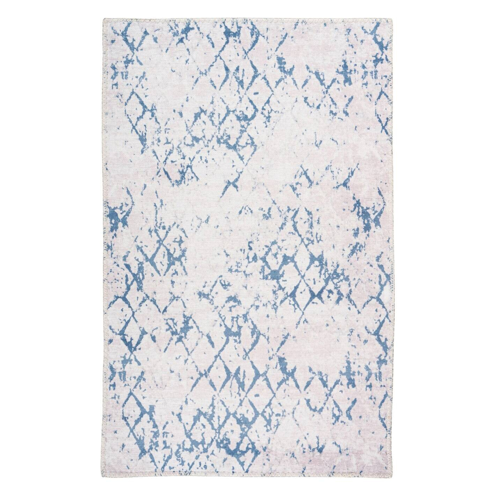 Arte Espina Flachflorteppich Peron 425 blau B/H/L: ca. 200x0,5x290 cm