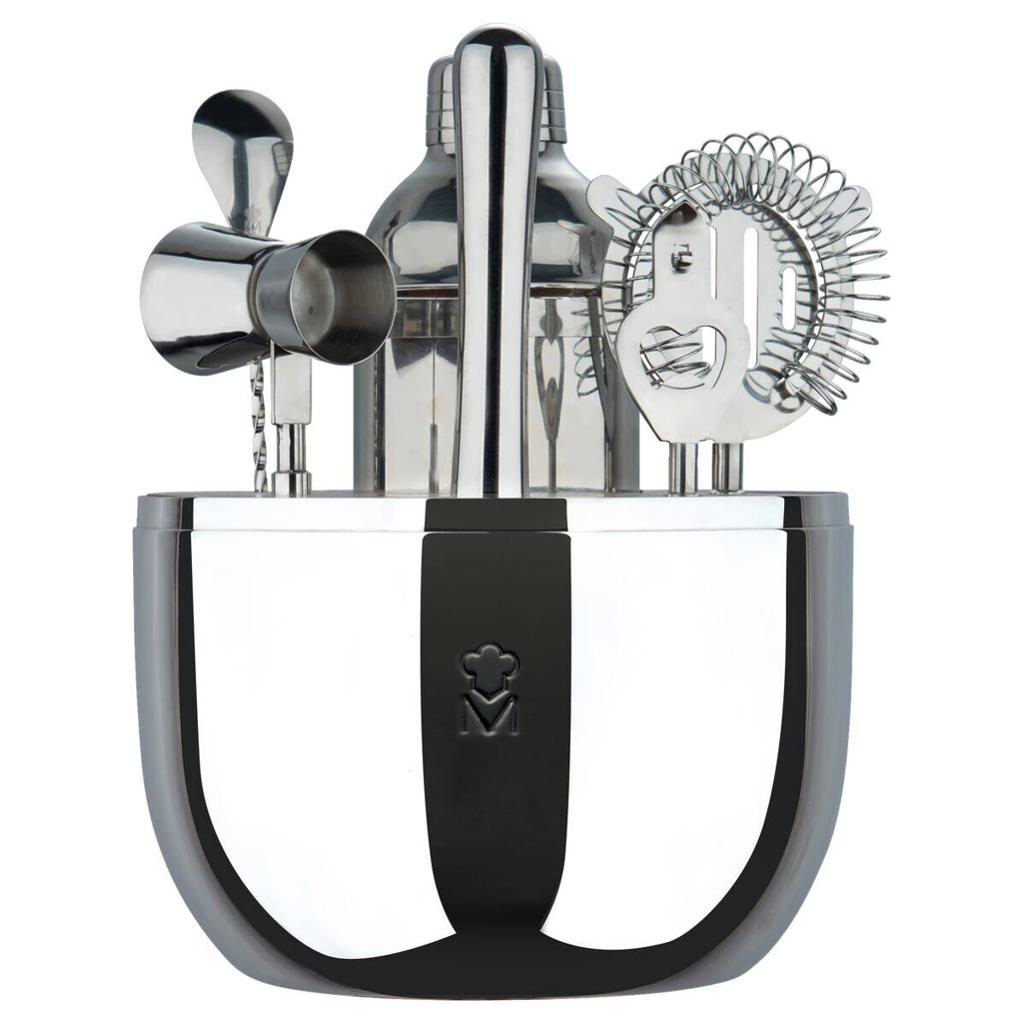 MASTERPRO Cocktail-Set THE DROP silber Edelstahl
